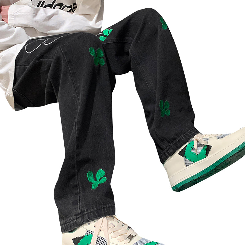Green Lucky Denim Jeans