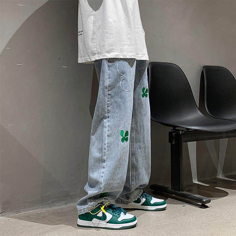 Green Lucky Denim Jeans