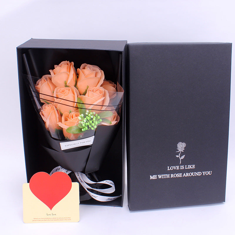9 soap bouquet gift box